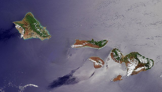 4. Kaho’olawe-eilanden, V.S.