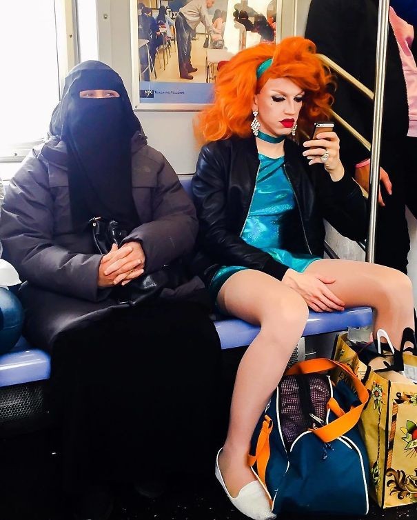 In der U-Bahn von New York kann alles passieren.