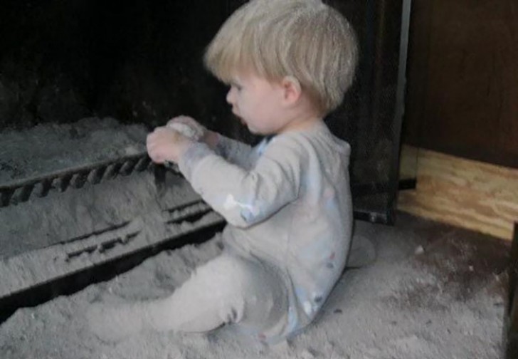 De as van de open haard als het zand van het strand.