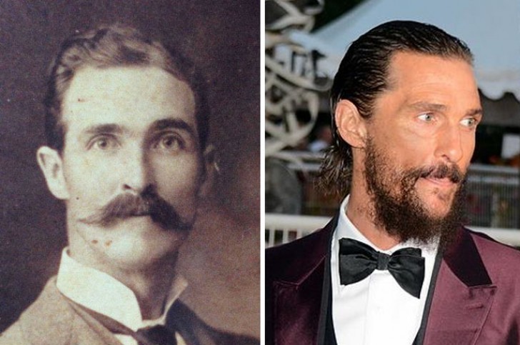 Mi bisabuelo se asemeja a Matthew McConaughey.