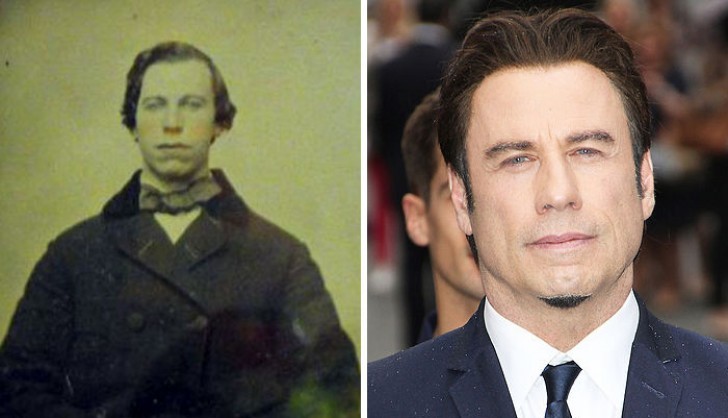 John Travolta a également répondu à l'appel: son sosie a vécu dans la seconde moitié du XIXe siècle.