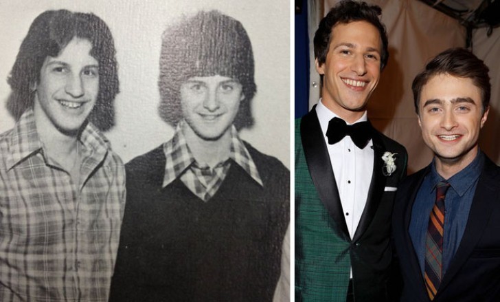 Ecco come sarebbero apparsi Andy Samberg e Daniel Radcliffe negli anni '70.