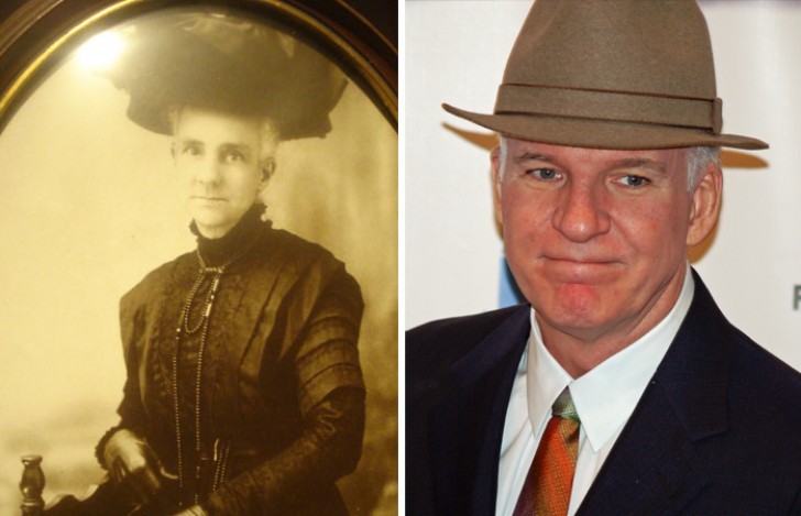 Steve Martin's double? A woman who lived in the Victorian era!