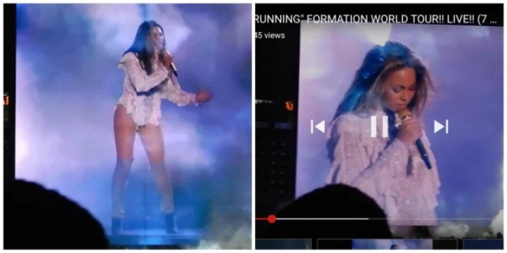 Ricordo ancora il mio primo concerto di Beyoncé.