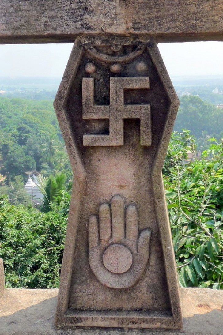Before ending up in Hitler's hands, the swastika had been used for 3000 years as a symbol of goodwill.