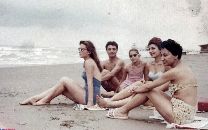 Iranian women photographed before the Iranian Islamic Revolution.