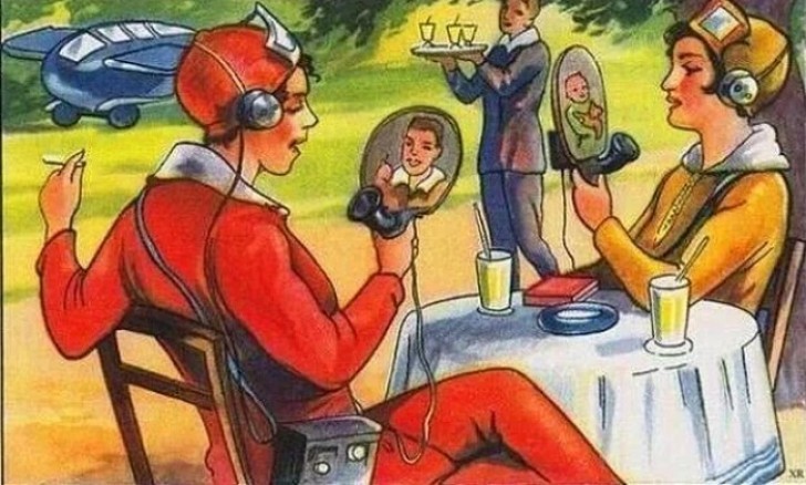 Here is an idea of ​​what French illustrators in 1924 thought life would be like in the year 2000.