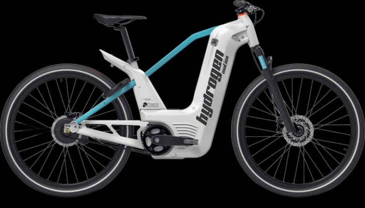 L’e-bike Alpha di Pragma Industries è una bicicletta con pedalata assistita alimentata da celle ad idrogeno di ultima generazione.