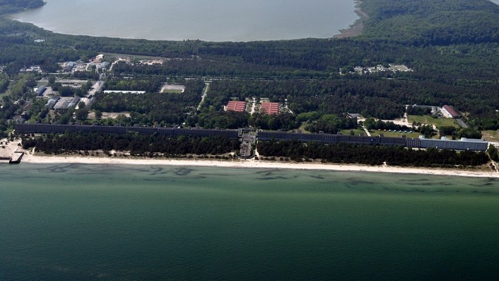 The Seebad Prora is an abandoned Nazi holiday resort built in the Nazi regime era between 1935 and 1939, with the clear intent of showing all the power of the regime and therefore as a propaganda tool.