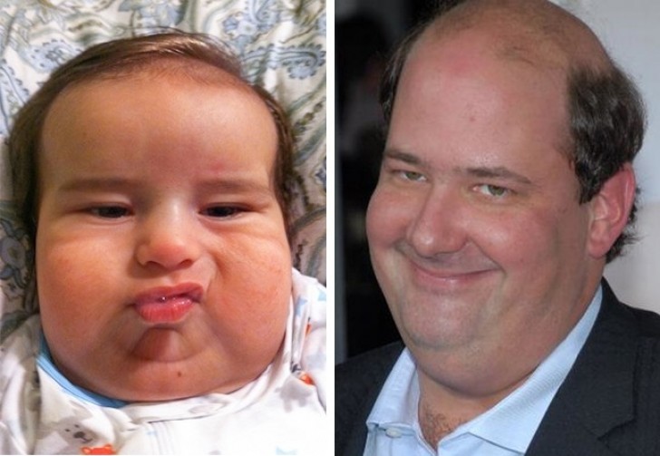 8. The expression is the same, even the double chins are the right size --- meet Kevin of The Office!