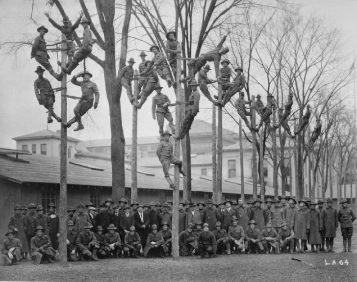 1918: elektriciëns in het leger