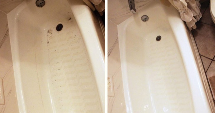 2. A clean and germ-free bathtub (or shower tray)