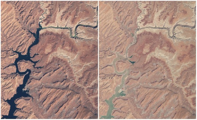 5. Lake Powell, Arizona. 1999 - 2014