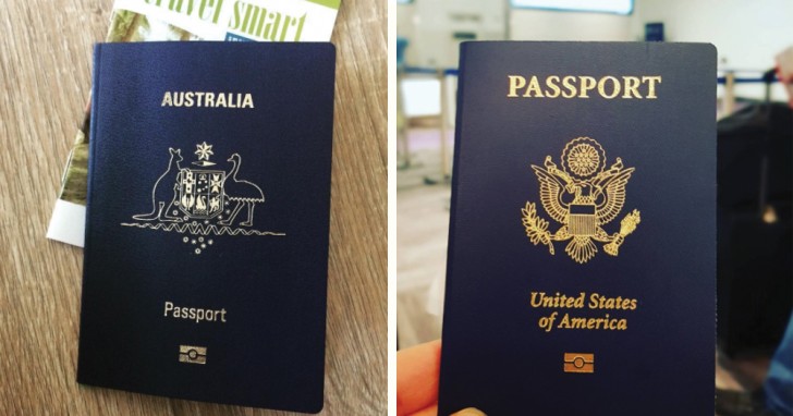 Passaporto blu