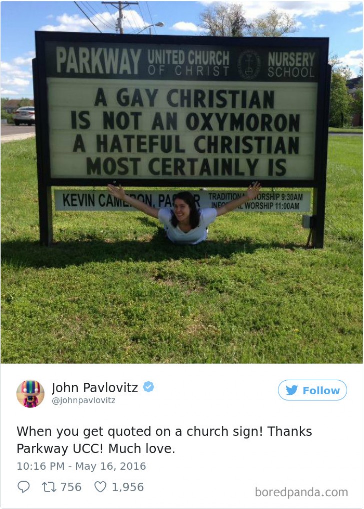 Un cristiano omosessuale non è un ossimoro, ma un cristiano carico di odio decisamente sì.