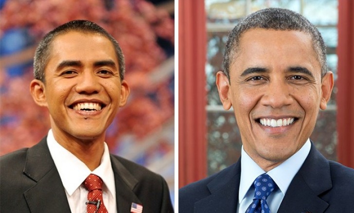 5. Il sosia indonesiano di Barack Obama è ormai conosciuto in tutto il mondo: chissà se lo faranno presidente del suo paese!