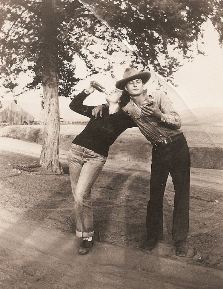 "J'ai trouvé une photo de mes grands-parents des années 1930 où ils sont merveilleux".