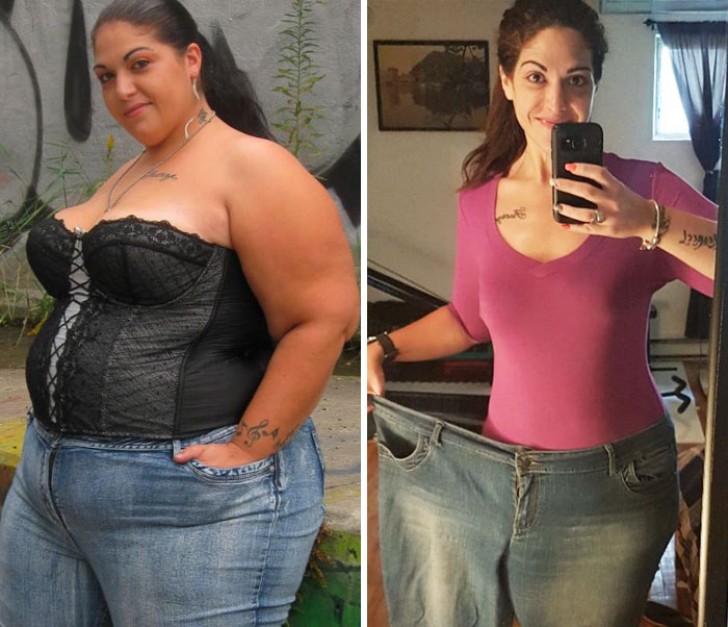 11. Sono stata in sovrappeso tutta la mia vita, e per altrettanto tempo sono stata a dieta: ho deciso di cambiare allenandomi 5 volte a settimana, e fino ad oggi ho perso 77 kg.