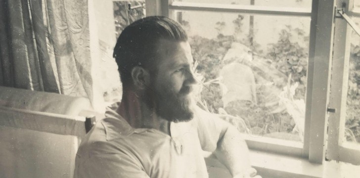 My grandfather in 1955 looked like a hipster (long before the hipster look became fashionable!)