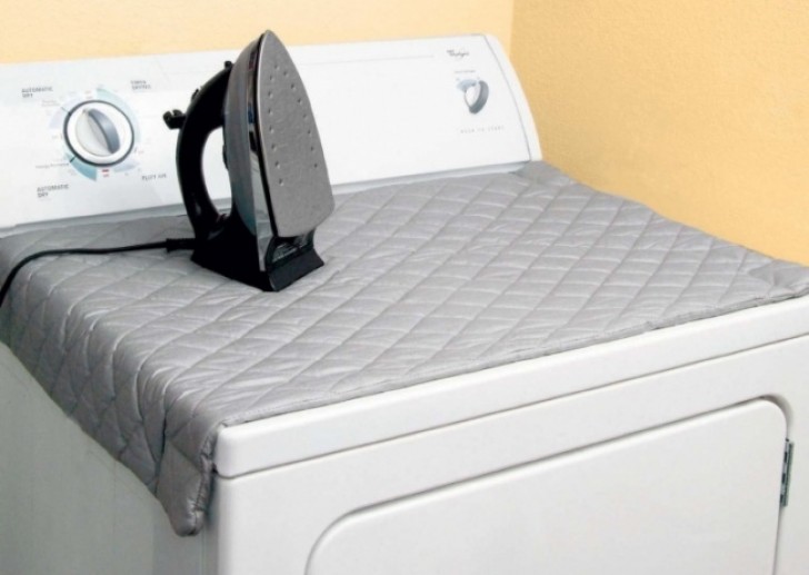 5. A portable magnetic ironing mat for those who do not have room for an ironing board.