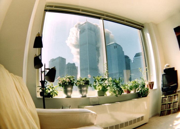 3. One of the many apartments near the World Trade Center that saw it all up close.