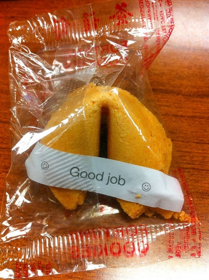 20. This Chinese fortune cookie holds no secrets!