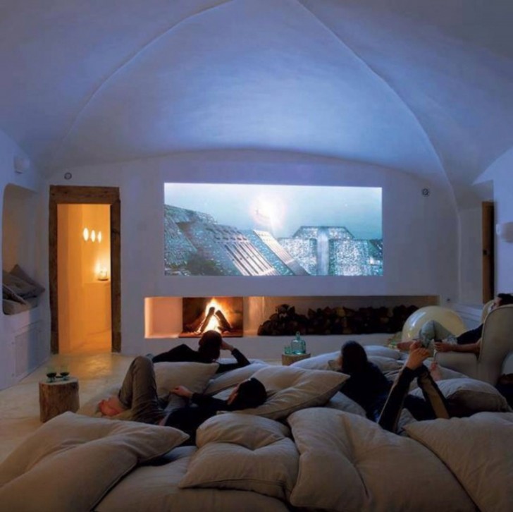 4. A home movie theater!