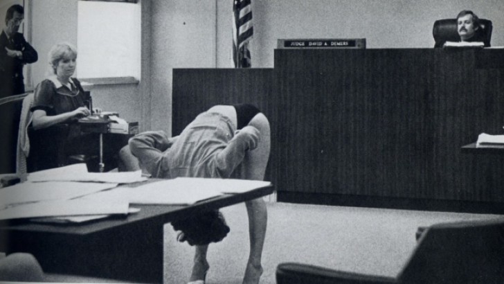 1. A Florida dancer defends herself, in front of a judge who accuses her of wearing lingerie that is too provocative.