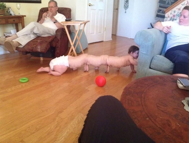 9. The longest infant, you have ever seen!