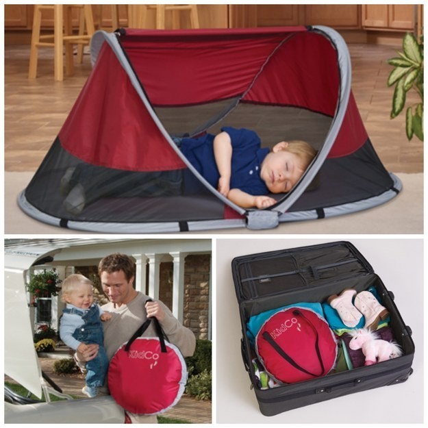 16. Ein praktisches Zelt für Kinder.