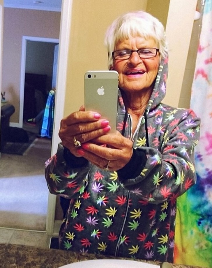 "Ma grand-mère adore son nouvel iPhone."