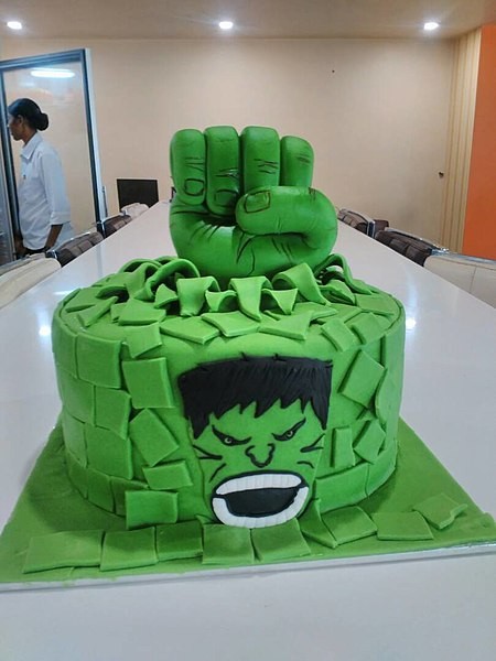 "Mama, ich will eine Hulk-Torte".