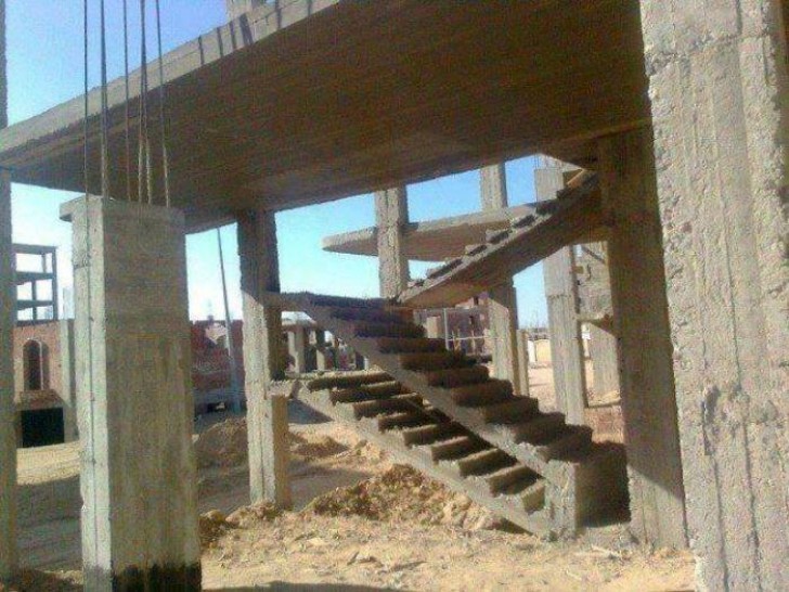 15. In the event that a single ramp of stairs was not enough ...