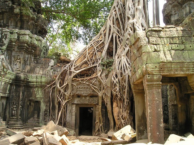 13. The Temple of Angkor Wat in Cambodia