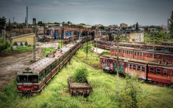 16. An abandoned train depot in Czestochowa (Poland)