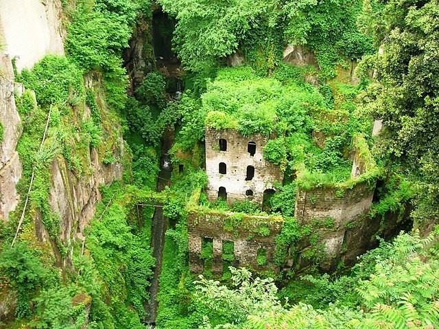 22. An abandoned mill in Sorrento (Italy)