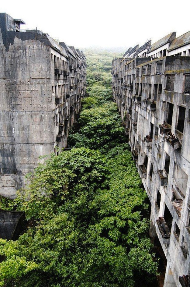 25. De verlaten stad Keelung, Taiwan