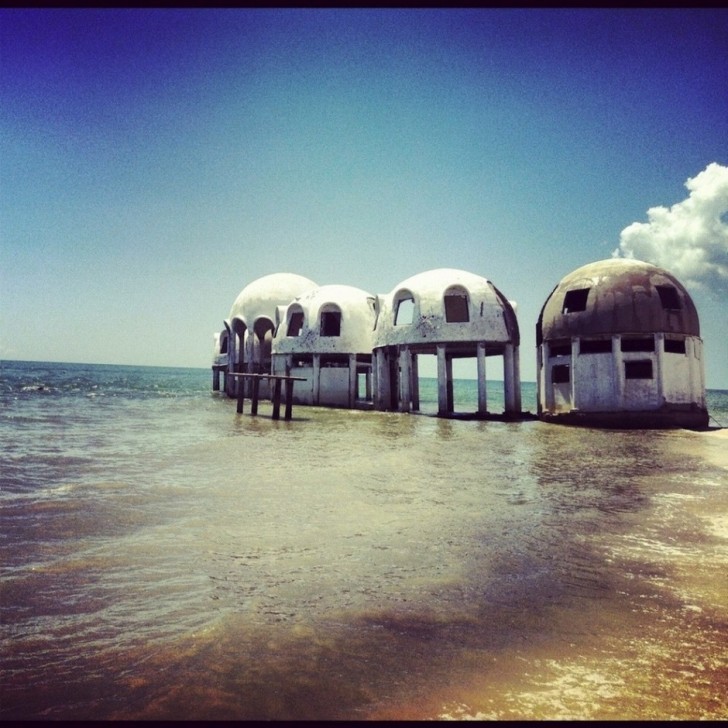 3. Villaggio abbandonato di case a cupola, sud-ovest della Florida