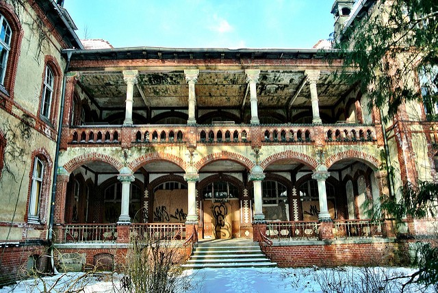 6. Sjukhuset i Beelitz-Heilstätten, Tyskland