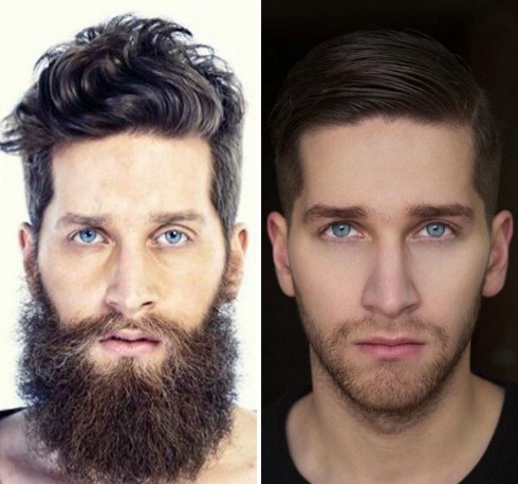 Achou melhor com ou sem barba?