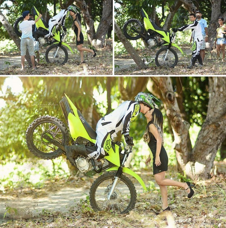 Un romantico campeon de motocross...En dos actos!