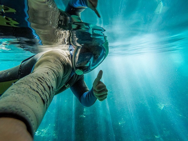 4. Ein Foto unter Wasser aufnehmen