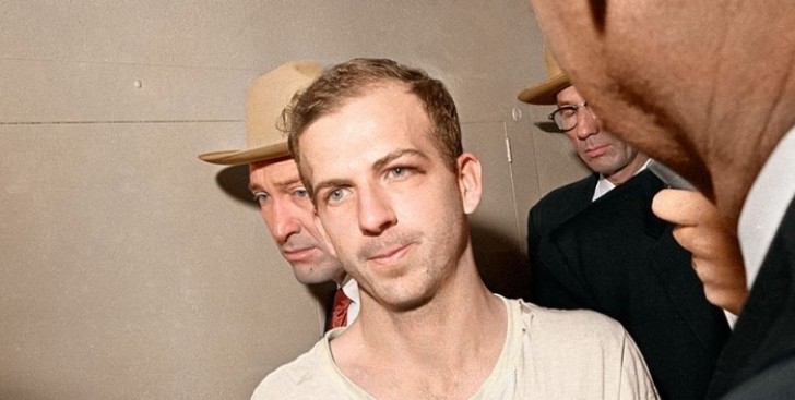 Lee Harvey Oswald, the one who is thought to have killed John F. Kennedy (1963)