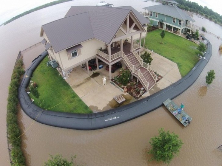 7. Si vous vivez sur une terre sujette aux inondations, vous devez vous organiser!