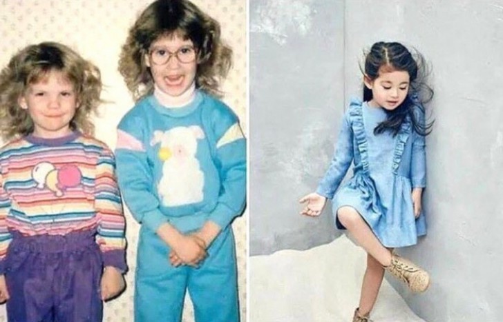 Vogliamo parlare di quanto sia cambiata la moda per bambini?