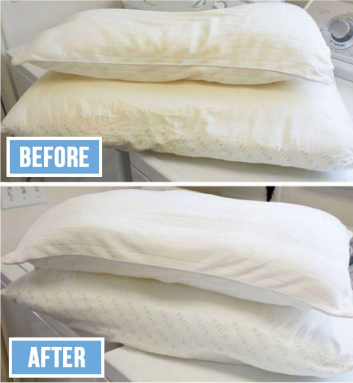 2. Whitening pillowcases