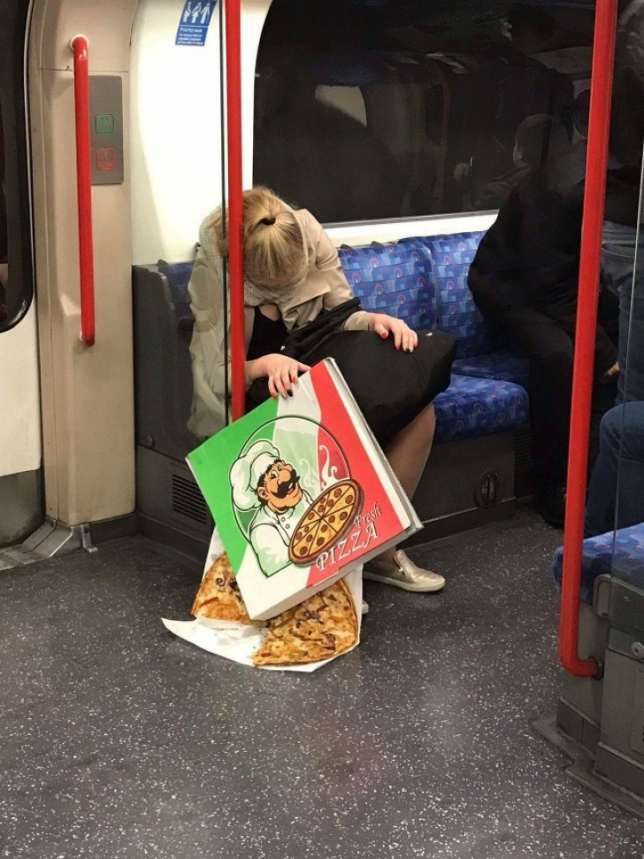 "Takeaway pizza is not always the best solution ..."