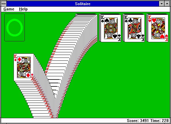 El proposito real de los primeros juegos Microsoft Windows
