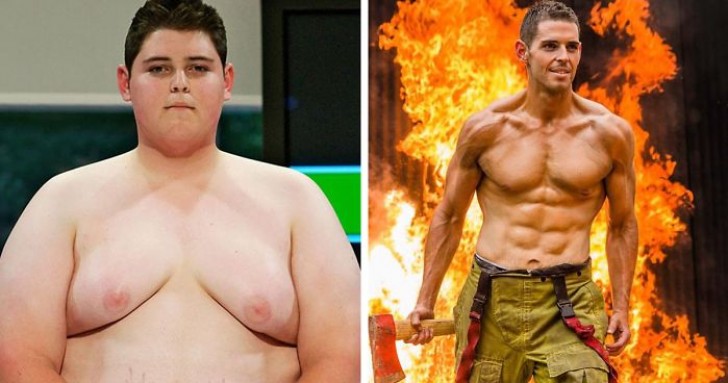 In 2008, Sam Rouen participated in the Australian "Biggest Loser" challenge starting from a weight of 340 lb (154 kg) ...