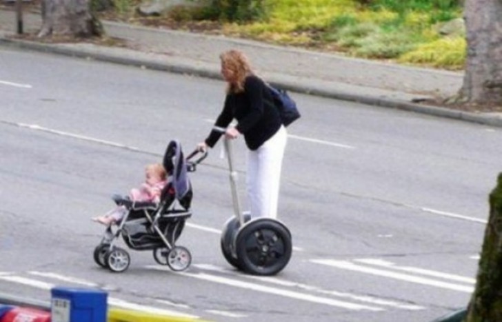 Une maman au bout du rouleau.